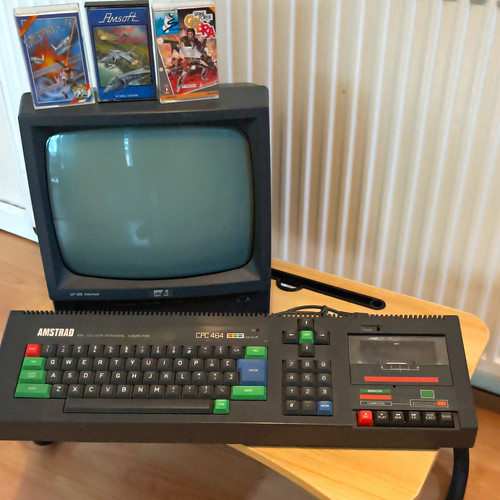 Vintage amstrad cpc 464 - cpc,