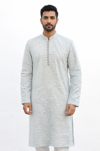Men chikankari kurta pajama - men's,