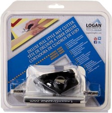 LOGAN 4000 Deluxe Pull Style Handheld Mat / Mount Cutter Framing Cut Blade Bevel
