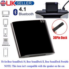 30 Pin Bluetooth Wireless Adapter Converter Receiver for BOSE Sounddock Portable