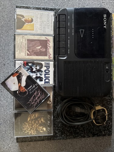 Sony tcm 818 black - tcm-818, cassette