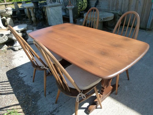 Ercol mid century elm - mid-century, seater