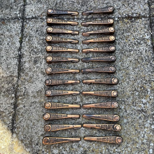 Set vintage antique cast - set,