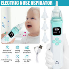 Electric Newborn Baby Nasal Aspirator Nose Cleaner Hygienic Nose Snot Cleaner UK