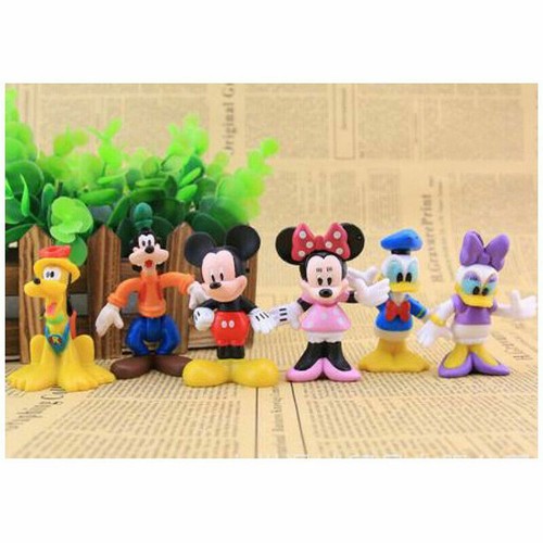 6pcs mickey mouse - mickey,