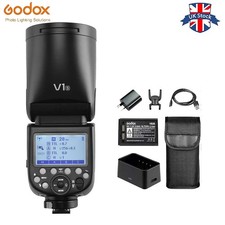 UK Godox V1S V1-S TTL 1/8000s HSS Round Head Speedlite Flash for Sony