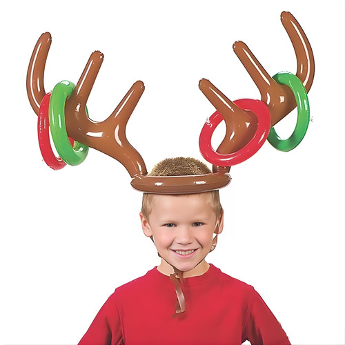 Reindeer ring toss antler game - antler,