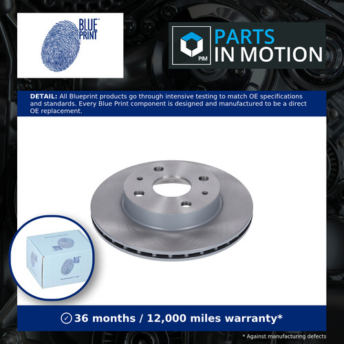Brake discs pair vented - brake,