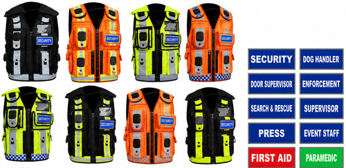 Viz security vest - hi,