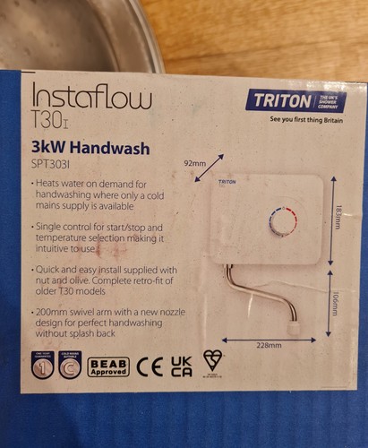 Triton instaflow t30i 3kw - instaflow,