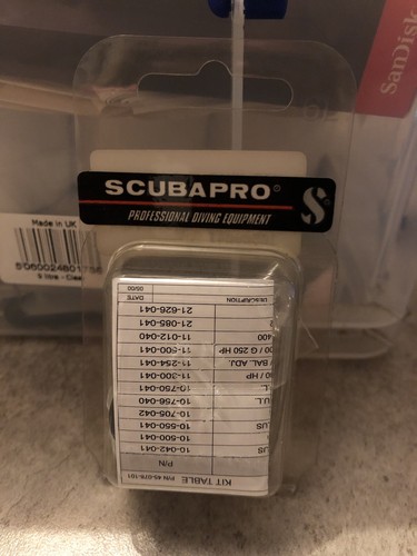 Scubapro service kit mk10 - scubapro,