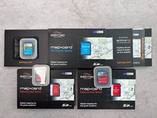 3 x Satmap Map SD Cards for