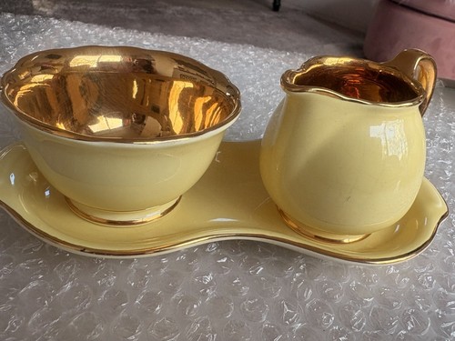 Vintage crown devon milk and - crown,