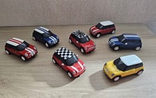 SCALEXTRIC SLOT CARS, BMW MINIS , JOB LOT
