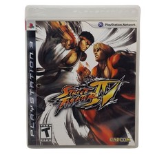 Street Fighter IV (PlayStation 3, 2009) Region 1 USA T-Teen CAPCOM BLUS 30265