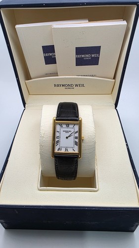 Raymond weil tank - 18k, gold