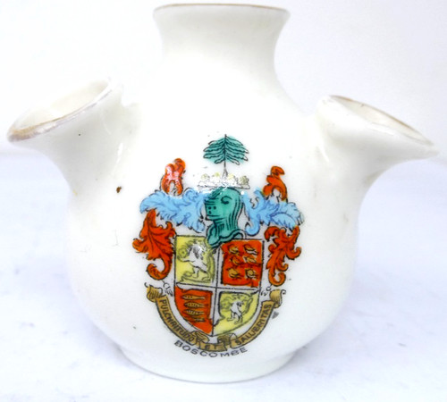 Boscombe crested china tulip - boscombe,