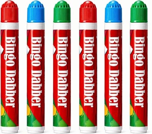 Pack bingo dot marker - of, 6