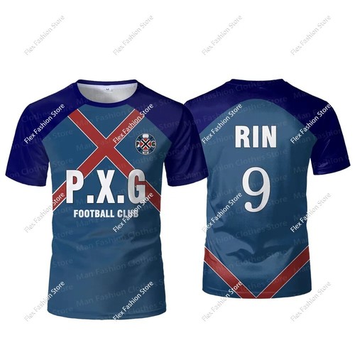 Blue lock anime jersey - anime, p.x.g