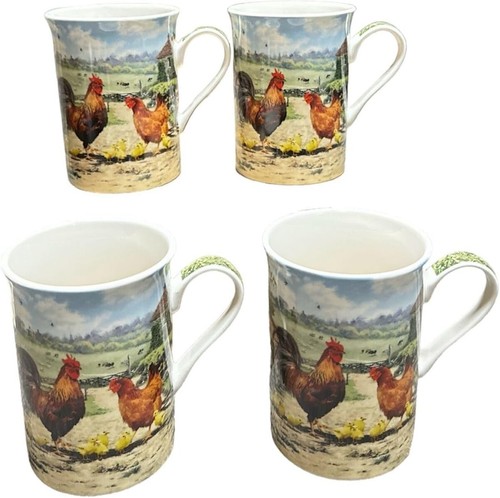 Coffee mugs farmyard - mugs,
