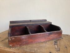 Antique Haberdashery Wooden Cash Till Farmhouse Barn Salvage Interior Decor Prop