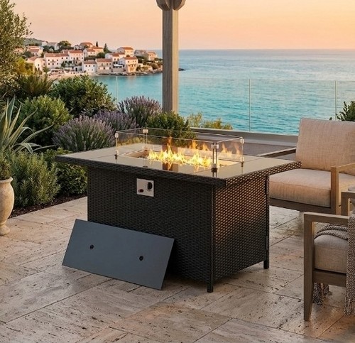 Outdoor propane gas - propane, pit