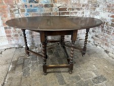 Antique Oak Gateleg Dining