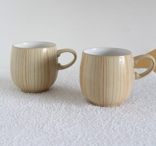 Denby caramel stripes - caramel, of