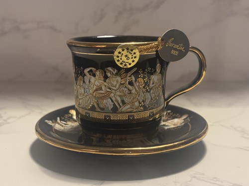Black gold greek style - black, &