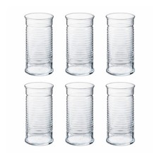 Hiball Glass Set of 6 Tempered