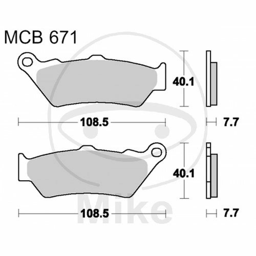 Brake pads sinter trw - brake,