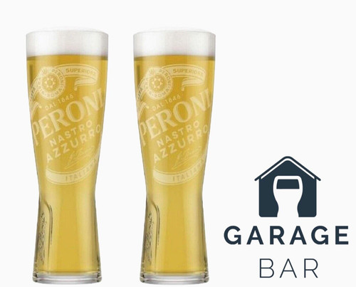 Set peroni beer glasses - peroni,