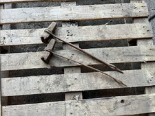 2x Vintage Blacksmiths Tools