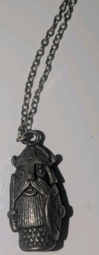 Vintage necklace pewter - vintage,