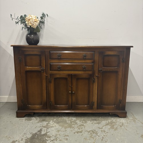 Vintage wooden sideboard - vintage,