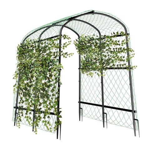 Large metal archway arbor - large,