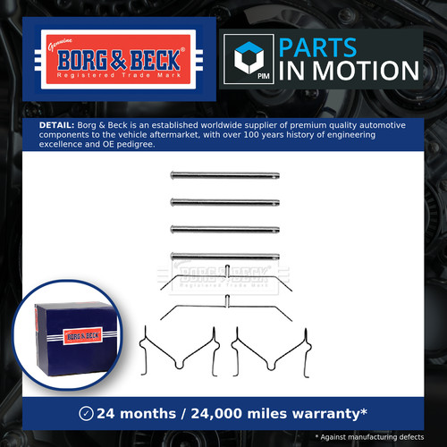 Brake pad fitting - brake, kit