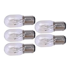 5x 15W BA15D Bulb Light