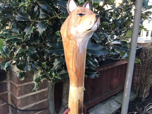 Wooden hiking walking - hiking/walking, stick