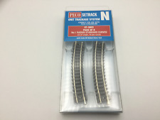 Peco ST3003 N Gauge Pack of 8 ST-3 1st Radius Standard Curve Track