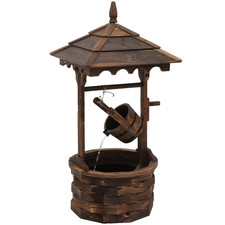 Fir Wood Wishing Well