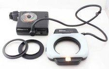Nikon SB-21 Macro Speedlight Ringflash w/ AS-14 Controller & Mounting rings
