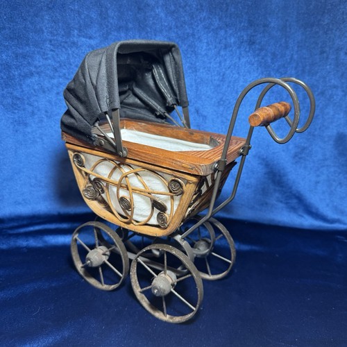 Vintage doll pram stroller - pram,
