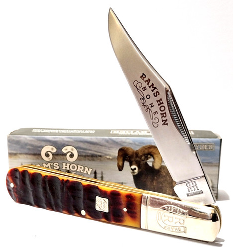 Rough ryder grooved rams horn - ryder,