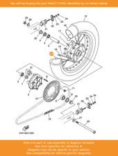 YAMAHA Rim, 94427-17X01 OEM