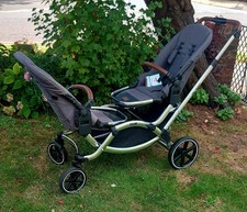 ABC Design Zoom Double Tandem Pushchair/Buggy – Asphalt