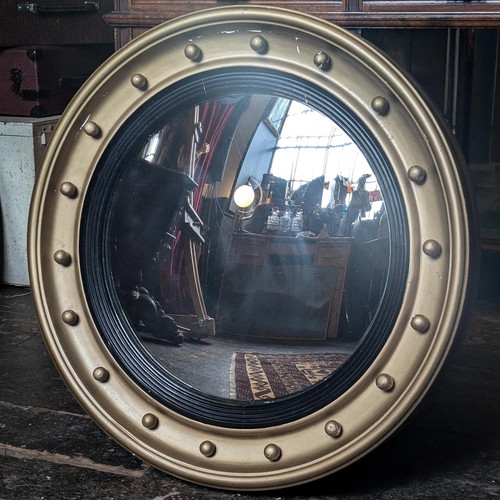 Large antique convex - antique,