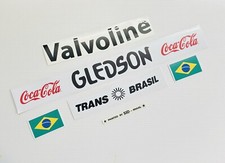 Senna 1979 Karting Helmet  Full Size Sticker Kit  Bell Star World Kart Champs