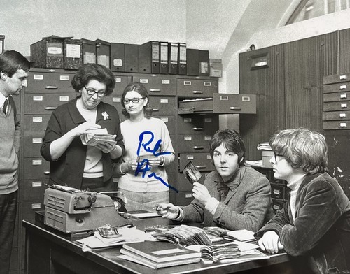 Peter asher the beatles signed - asher,