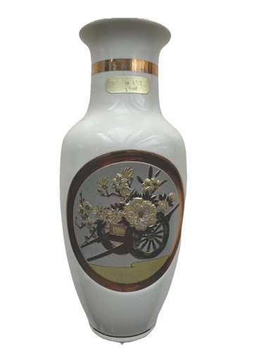 Japanese art chokin vase - of,